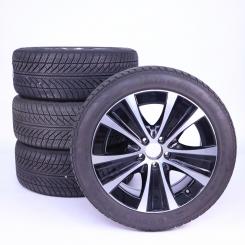 Alloy rims and tires set MICHELIN/PilotAlpinPA4 5 - wheel dr 