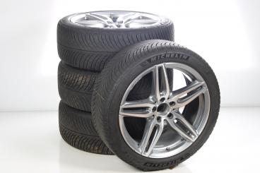 Alloy rims and tires set MICHELIN/PilotAlpin5 AMG 5 - th. wh 