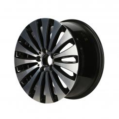 Aluminum rim multi-spoke wheel 