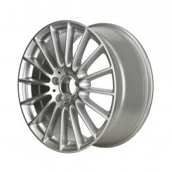 Aluminum rim multi-spoke wheel 