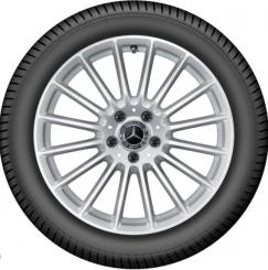 Aluminum rim multi-spoke wheel 