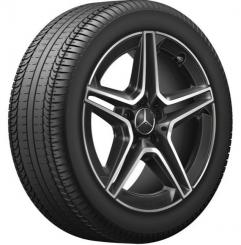 Aluminum rim, AMG 5 - wheel drive 