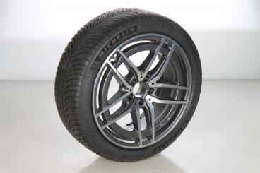 Wheel and tire assembly aluminum MICHELIN/PilotAlpin5 AMG 5 