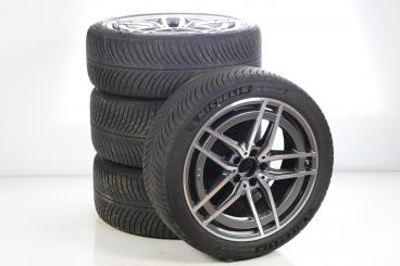 Alloy rims and tires set MICHELIN/PilotAlpin5 AMG 5 - th. wh 