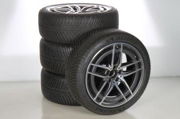Alloy rims and tires set MICHELIN/PilotAlpin5 AMG 5 - th. wh 
