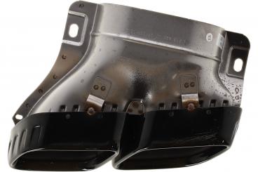 Left tailpipe trim panel 
