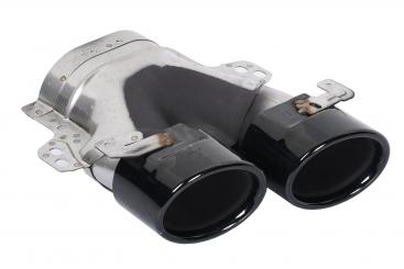 Left tailpipe trim panel 