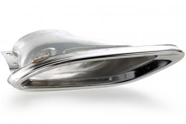 Left tailpipe trim panel 