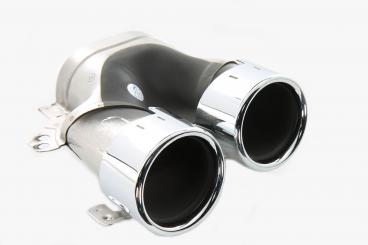 Left tailpipe trim panel 