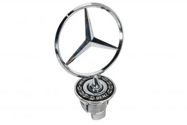 Center front hood company sign star