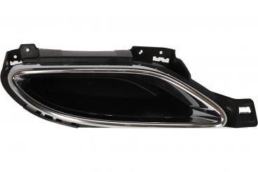 Right chrome tailpipe trim panel 