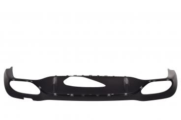 Trailer hitch lower rear bumper trim cover 