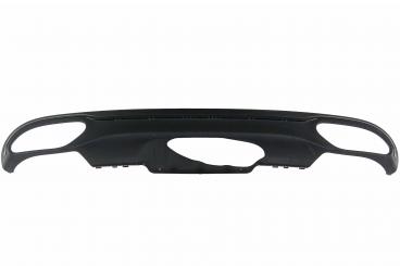 Trailer hitch lower rear bumper trim cover 