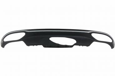 Trailer hitch lower rear bumper trim cover 
