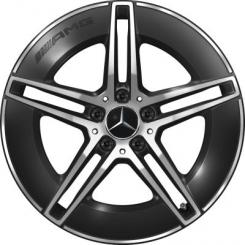 Aluminum rim, AMG 5 - wheel drive 