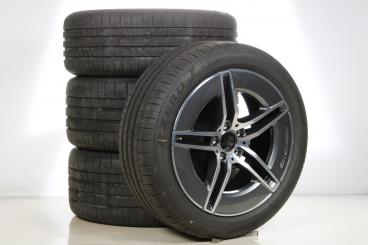 Alloy rims and tires set PIR/P ZEROIA AMG 5 - double-spoke w 