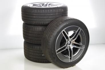 Alloy rims and tires set PIR/P ZEROIA AMG 5 - double-spoke w 