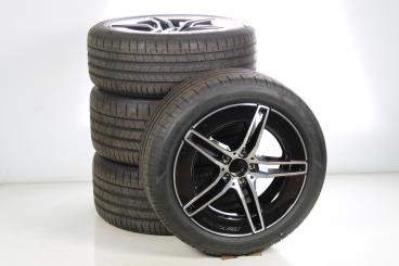 Alloy rims and tires set PIR/P ZEROIA AMG 5 - double-spoke w 