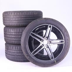 Alloy rims and tires set PIR/P ZEROIA AMG 5 - double-spoke w 