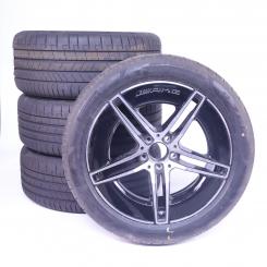 Alloy rims and tires set PIR/P ZEROIA AMG 5 - double-spoke w 