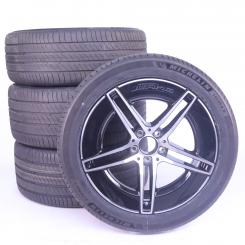 Alloy rims and tires set MICHELIN/e.Haftcy AMG 5 - twin-spok 