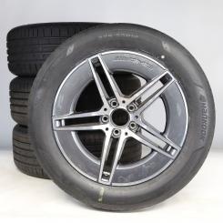 Summer Wheel and Tire Package Alloy 18 Inch with Hankook Tires for E-Class 214, Original Mercedes-AMG