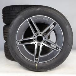 Summer Wheel and Tire Package Alloy 18 Inch with Hankook Tires for E-Class 214, Original Mercedes-AMG
