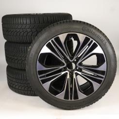 Winter Wheel and Tire Package Alloy 19 Inch with Continental Tires for E-Class 214, Original Mercedes-Benz