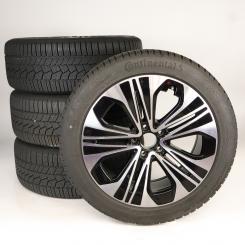 Winter Wheel and Tire Package Alloy 19 Inch with Continental Tires for E-Class 214, Original Mercedes-Benz