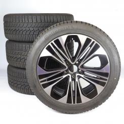 Winter Wheel and Tire Package Alloy 19 Inch with Continental Tires for E-Class 214, Original Mercedes-Benz