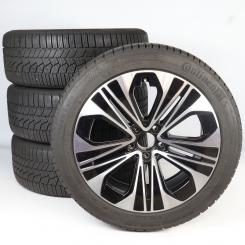 Winter Wheel and Tire Package Alloy 19 Inch with Continental Tires for E-Class 214, Original Mercedes-Benz