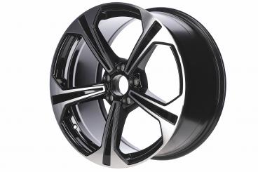5- Wheel aluminum rim 