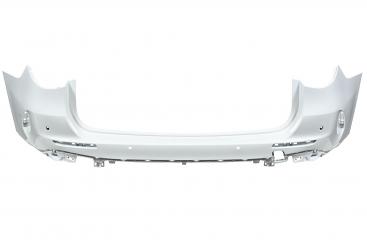 Rear bumper skin