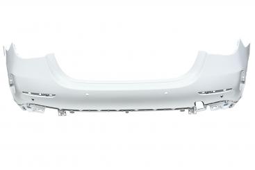 Rear bumper skin