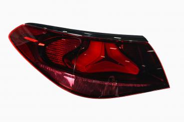 Left rear lamp