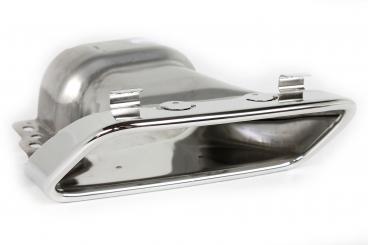 Left tailpipe trim panel 