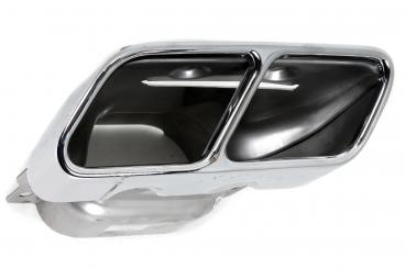 Left tailpipe trim panel 