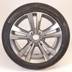 Summer Wheel Package Alloy 19 Inch with Continental Tires for S-Class 222, SS-ClassCoupé, Cabriolet 217 and other, Original Mercedes-Benz