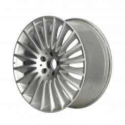 Aluminum rim multi-spoke wheel 