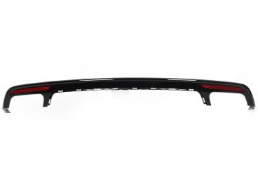 Rear apron retrofit kit black bumper cover 