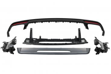 Rear apron retrofit kit black bumper cover 