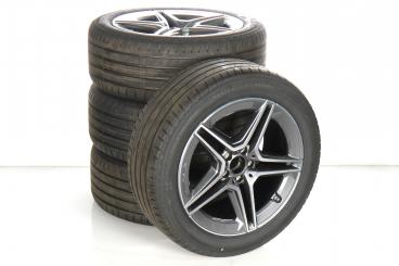 Alloy rims and tires set BRIDGE/TuranzaT005 AMG 5 - front wh 