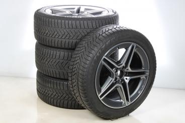 Winter Wheel and Tire Package Alloy 19 Inch with Pirelli Tires for S-Class 223, Original Mercedes-AMG