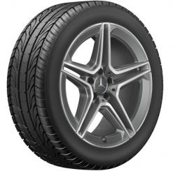 Aluminum rim, AMG 5 - wheel drive