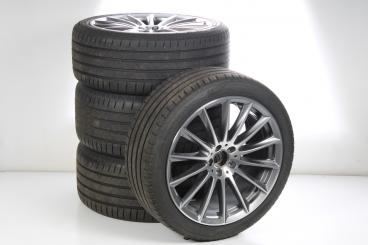 Summer Wheel and Tire Package Alloy 20 inch with Bridgestone Tires for S-Class 223, Original Mercedes-AMG