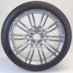 Summer Wheel Package Alloy 20 Inch with Bridgestone Tires for S-Class 223, Mercedes-Maybach Z223, Original Mercedes-Benz