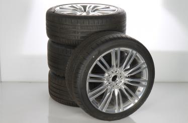 Summer Wheel and Tire Package Alloy 20 inch with Pirelli Tires for S-Class 223, Mercedes-Maybach Z223, Original Mercedes-Benz