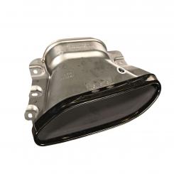 Left tailpipe trim