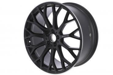 Aluminum rim, AMG cross-spoke wheel 