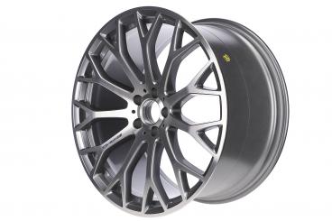 Aluminum rim, AMG cross-spoke wheel 